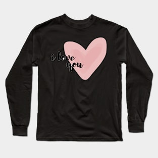 i love you Long Sleeve T-Shirt